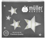 Kerstboomkaarsjes wit