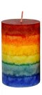Regenboog-stompkaars-110x70-mm