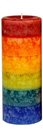 Regenboog-stompkaars-180x70-mm