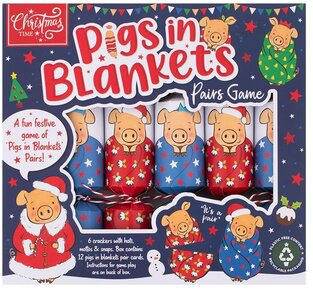 Christmas Crackers In Blankets