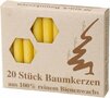 Kerstboomkaarsjes - 100% bijenwas